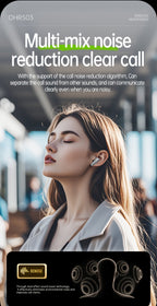 Auriculares Bluetooth | [Acer 2026 Nuevo] Auriculares inalámbricos TWS con graves potentes, llamadas estéreo, cancelación de ruido, duración