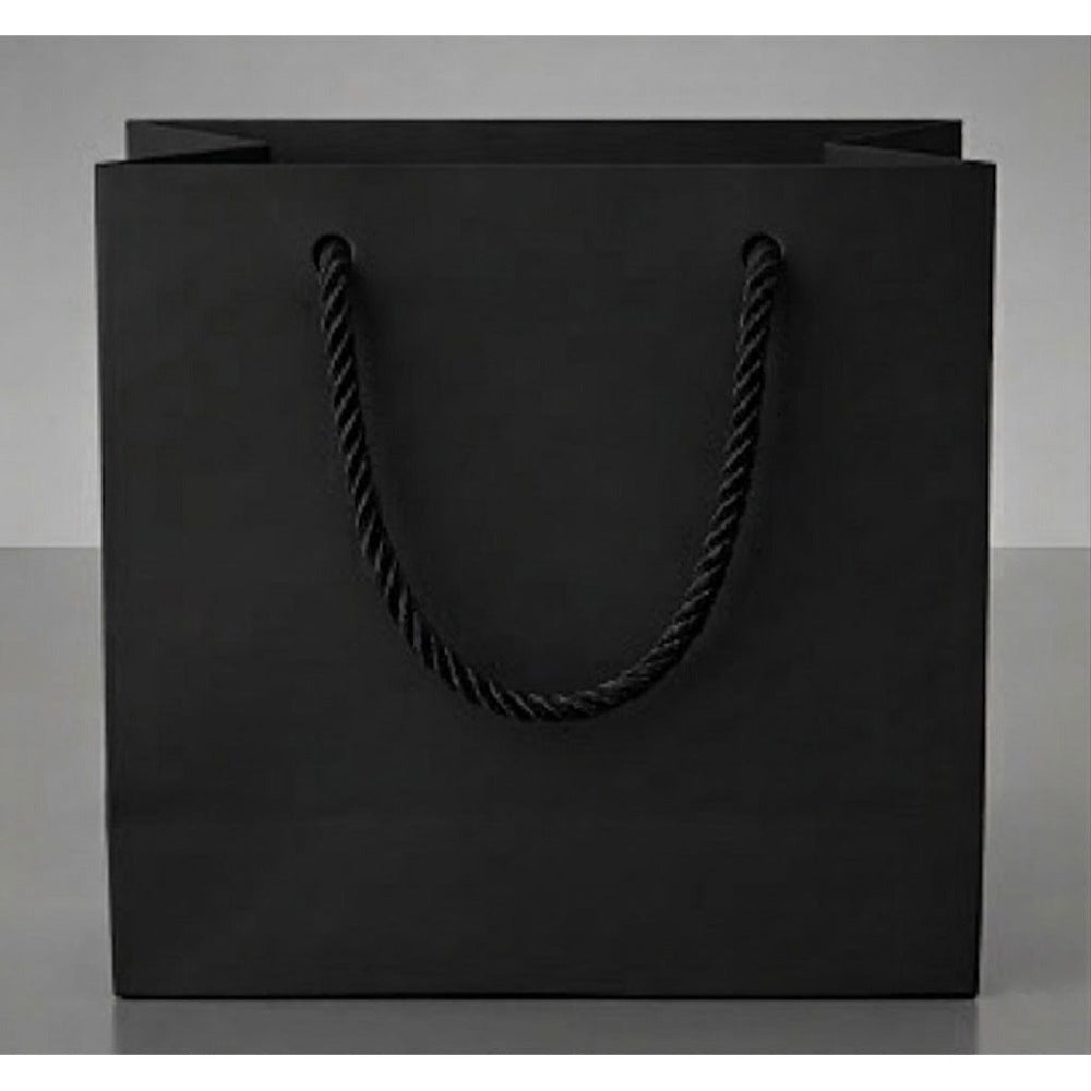 Pack de 12 Bolsas LUJO para Regalo con Asas de Cuerda,Bolsa Premium de Papel Grueso 230GSM，Fondo Reforzado, Ideales para Regalos, Eventos y Uso Profesional