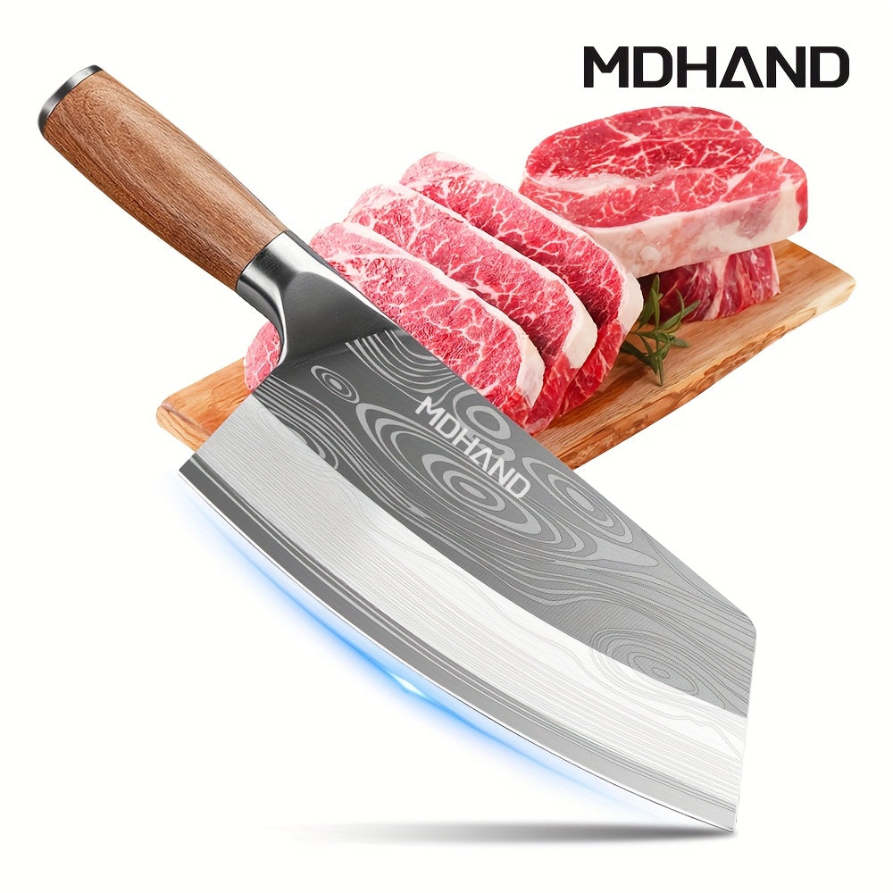 Cuchillo de cocina para preparación de carne y verduras | 19.81 cm y Acero Inoxidable