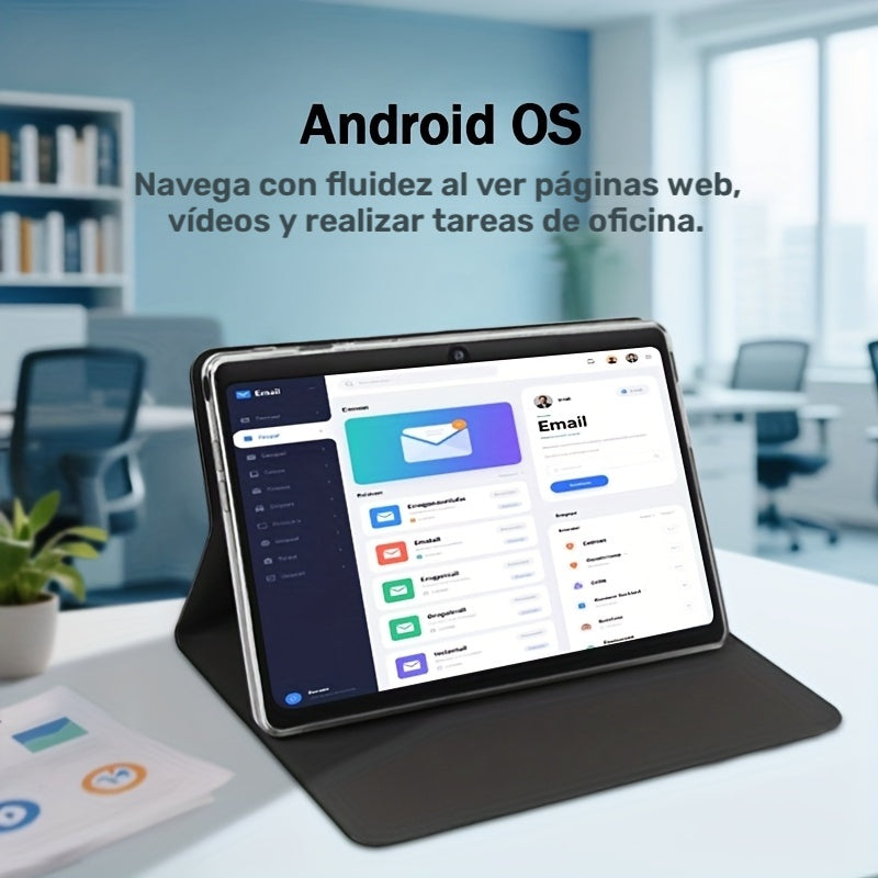 Tablet | EATMPC, Máquina Más Reciente 2025, Tableta Educativa, Sistema Android 14 de 7 Pulgadas con Pantalla IPS HD 1024x600, 4GB (2+2