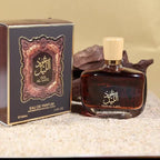 Perfume Árabe de 100ml | Aroma Rico y Amaderado con Madera de Agar y Azafrán | Regalo Ideal para Festivales y Estrenos de Casa