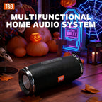 Altavoz Bluetooth | Altavoz sin varillas portátil de alta potencia TG187, audio de alta resolución con doble altavoz, sonido envolvente