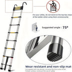 Escalera plegable para limpieza, almacenaje y bricolaje | 150kg y Acero Inoxidable y Plegable