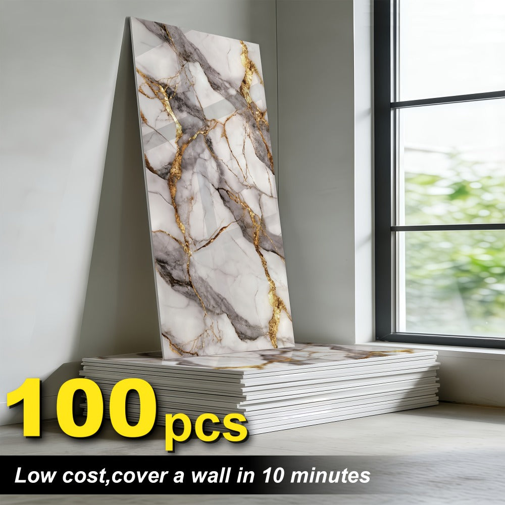 Panel de pared autoadhesivo 100 unidades | Cocina baño salón y renovación DIY