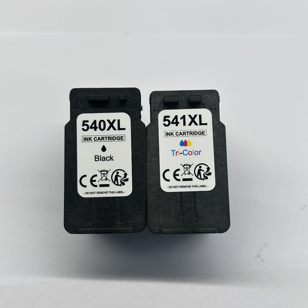 Paquete de 2 cartuchos de tinta de repuesto PG-540XL CL-541XL para Canon PIXMA TS5150 TS5151 MG3650 MG3650S MG3600, también se adapta a las impresoras MG4250 MG3350 MX475 MX530 - Negro y color
