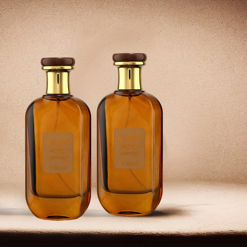 *2, Fragancias Ambarinas y Aceitosas, Fragancia para Hombre Diseñada para Seducir a las Mujeres, Aroma Fresco para Hombre, Tonos Florales y Aceitosos, Fragancia Romántica de Larga Duración, Aroma Sofisticado para Parejas, Ideal para el Trabajo Diario