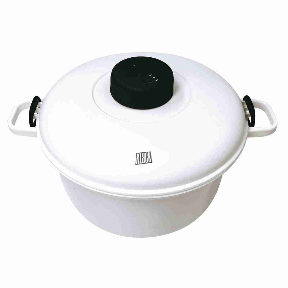 Olla a Presión Almalux® Para Microondas - Capacidad 2 - 8 litros - Tapa Con Válvula Regulable - Cierres Herméticos De Seguridad