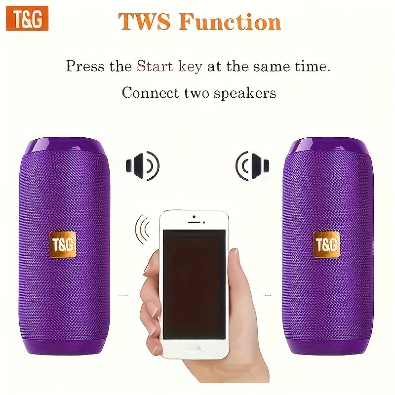 Altavoz Bluetooth para música en casa y al aire libre | 10W y 1200mAh