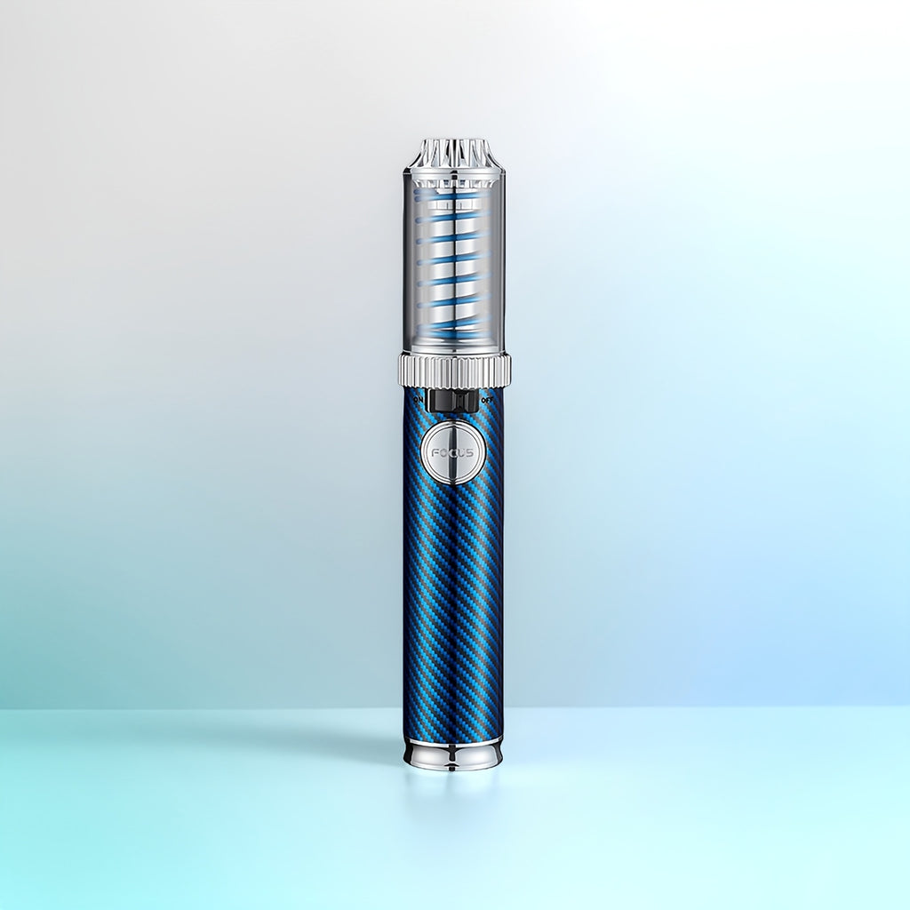 Encendedor recargable | Encendedor de metal (Quemador no incluido), diseño potente de salida de chorro de vórtice visible grande, encendedor