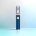 Encendedor recargable | Encendedor de metal (Quemador no incluido), diseño potente de salida de chorro de vórtice visible grande, encendedor