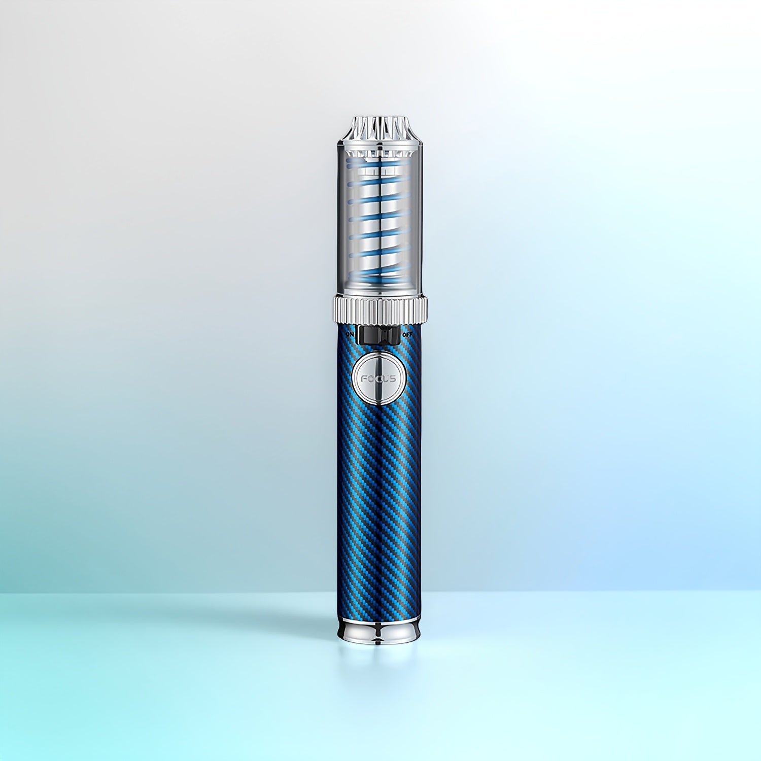 Encendedor recargable | Encendedor de metal (Quemador no incluido), diseño potente de salida de chorro de vórtice visible grande, encendedor