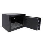 Caja Fuerte Digital Electrónica, Caja Fuerte de Pared, Caja de Dinero, Caja Fuerte Antirrobo con Llave, Caja Fuerte de Pared para Oficina, Hotel, Caja Fuerte Pequeña de Acero Premium para Hotel, Oficina, Negocios
