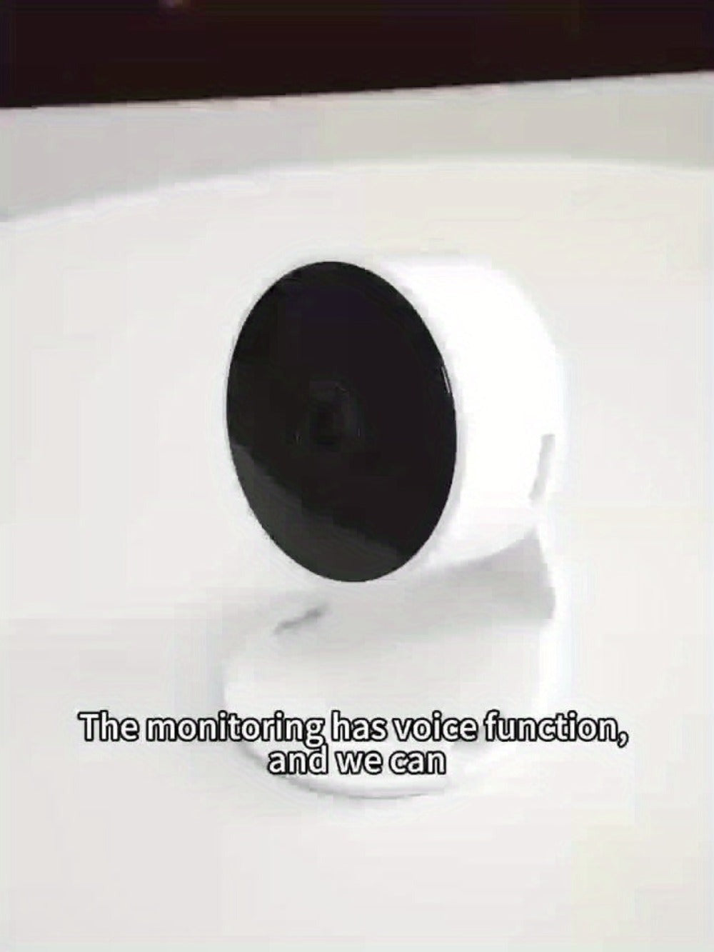 1pc Cámara de seguridad inalámbrica de 3MP para el hogar, sistema de vigilancia con edición nocturna, audio bidireccional y alertas de actividad para el monitoreo del hogar/bebé/mascota