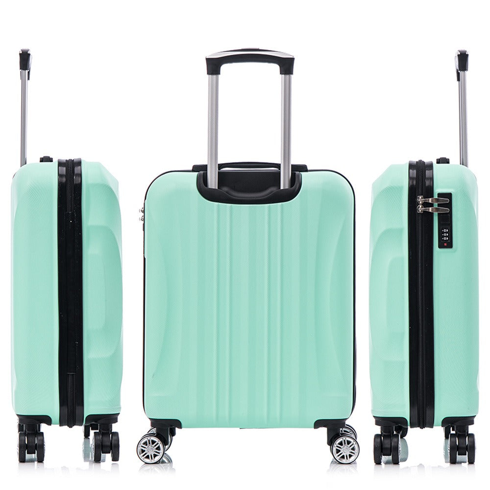 Maleta Cabina ABS 55x40x20cm (44L)- 20 Pulgadas - Negro/Azul/RosaDorado/Plateado/Amarillo/Rojo/Turquesa/Verde/Menta/Morada