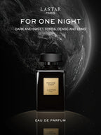 Perfume EDP para hombre One Night, color - Café Árabe y Vainilla Crema, Pachulí y Nerolia, apto para uso nocturno/diurno, colonia de lujo de fragancia intensa y duradera, regalo para él, ocasiones formales, regalo de Navidad (55 ml)