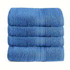 Juego de Toallas y Toallas de Baño, 4 Piezas, Calidad Premium, 100% Algodón, 550 g/m², Tamaños: 30×50 cm, 50×100 cm, 70×140 cm, Altamente Absorbentes, Suaves al Tacto, Disponible en 9 Colores