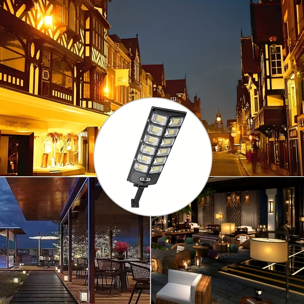 Luz solar exterior con sensor 4 piezas | Jardín patio garaje y seguridad