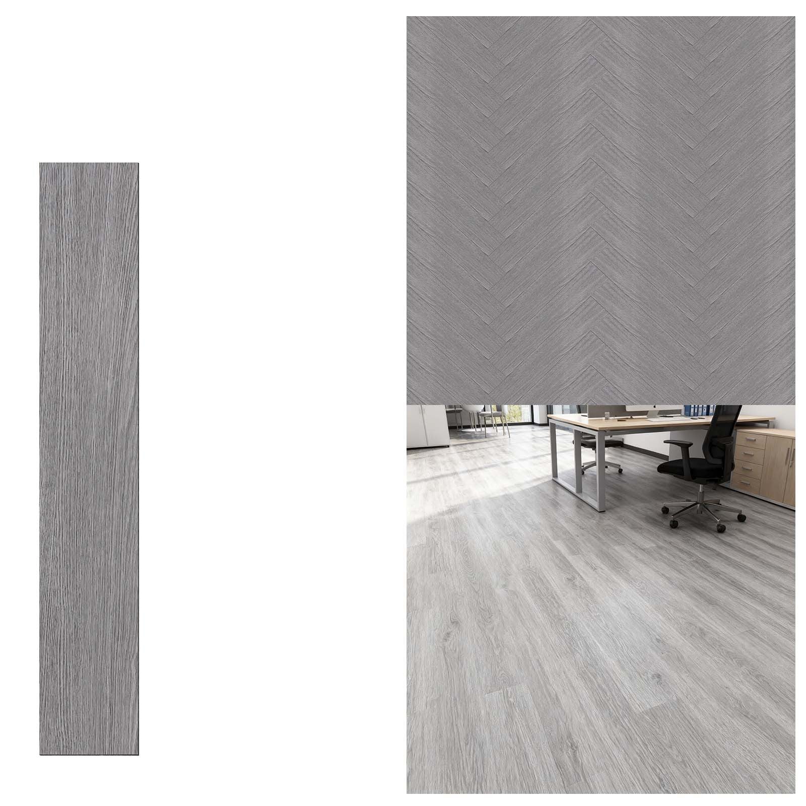 Pisos de Vinilo PVC Autoadhesivos con Aspecto de Madera - 18/36 Piezas, Baldosas Despegables para Cocina, Sala, Balcón - 2.51m²/5.02m²