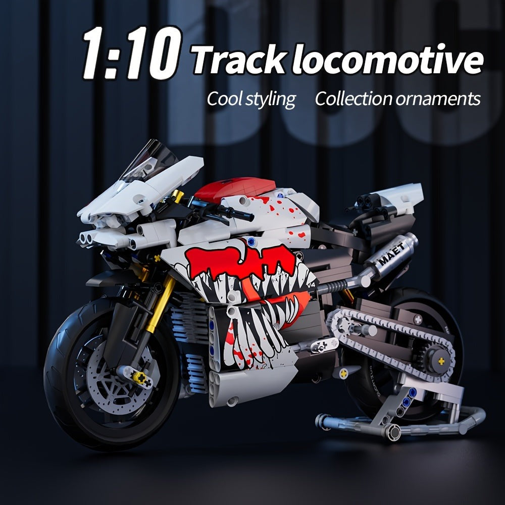 Serie de Ciencia y Tecnología: Coche de Ensueño, Motocicleta, Bloques de Construcción de Ciudad, Juguetes Montables, Regalos para Cumpleaños, Navidad, Acción de Gracias y Año Nuevo