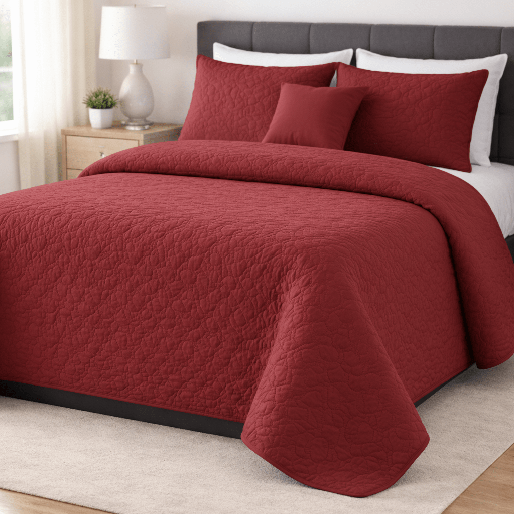 Colcha Bouti Verano Estampada Reversible – Microfibra Suave y Duradera, Antiárrugas, Secado Rápido, Ligera para Cama Individual 90 y Doble – Sin Fundas de Almohada