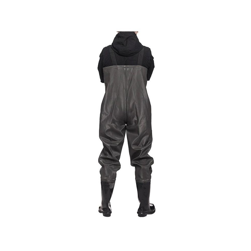Botas de Vadeo Impermeables para Pesca, Botas de PVC Duraderas para Pesca y Trabajo en Agua, Vadeo con Correas Ajustables, Vadeo Protector con Suela Antideslizante, Alta Resistencia a Daños Mecánicos, Vadeo Profesional para Pesca y Nadar, Botas Cómodas pa
