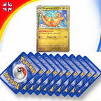 Cartas de Pokémon: Lote auténtico de 200 cartas de juego de Pokémon TCG en idioma inglés
