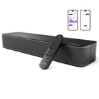 ULTIMEA 2.1ch Mini Barra de Sonido para TV, Barra de Sonido PC Todo en Uno para Juegos, Control por APP, Potencia Máxima 120W+Potencia Máxima 132W, Subwoofer Incorporado