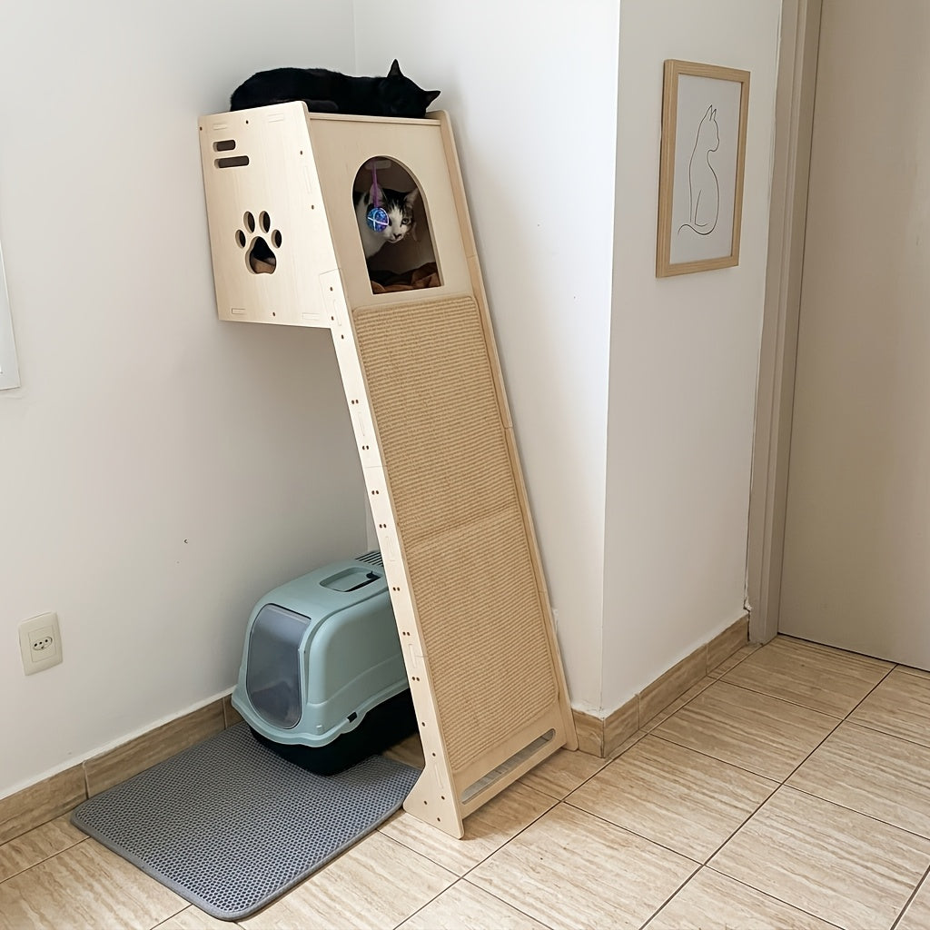 Rascador para gatos 150 cm | Juego y cuidado de las uñas