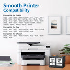 Cartuchos de tinta negros de alto rendimiento 301XL remanufacturados para HP 301 XL para impresoras HP Deskjet 1000 1010 1012 1015 1050 Envy 4500 4504 5530 Officejet 2620 2622 4630, 2 piezas