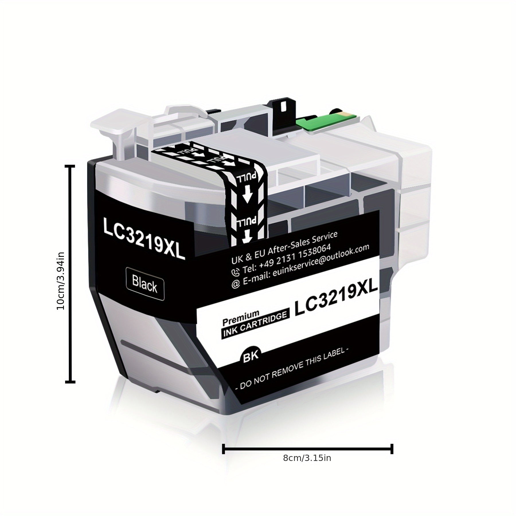 Cartucho de tinta | Cartuchos de impresora LC3219XL LC3219, compatibles con LC3217 LC 3219 XL LC 3219XL para Brother LC3219XL LC 3217 LC-3219XL