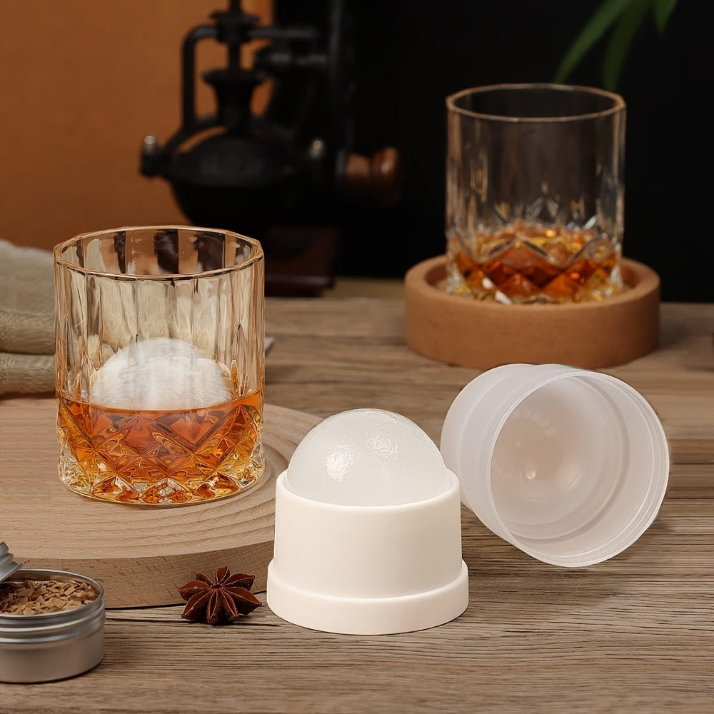 Kit Ahumador de Whisky con Antorcha - 6 Sabores de Leña en Chip, 2 Vasos, 2 Moldes de Hielo - Kit Infusor Ahumador de Cocktail, Kit Ahumador de Bebidas Old Fashioned, Regalos de Cumpleaños de Bourbon Whisky para Hombres, Papá (NO Butano)