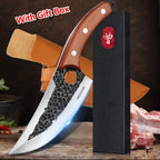 1 cuchillo de cocina de 12.2 pulgadas con orificio, hoja afilada de acero inoxidable y mango cómodo. Ideal para cortar verduras, frutas, carnes, pescado y para deshuesar o asar a la parrilla. Fácil de transportar y una excelente opción de regalo.