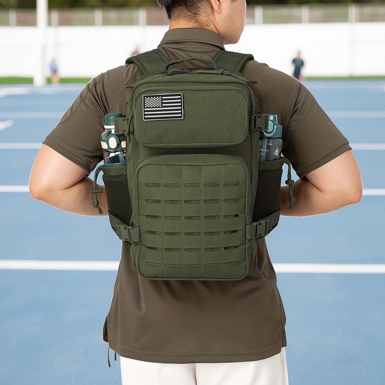 Mochila de exterior para hombre de 25L, bolsa de supervivencia para camping, mochila CCW EDC para pesca, senderismo y escalada, bolsas de gran capacidad