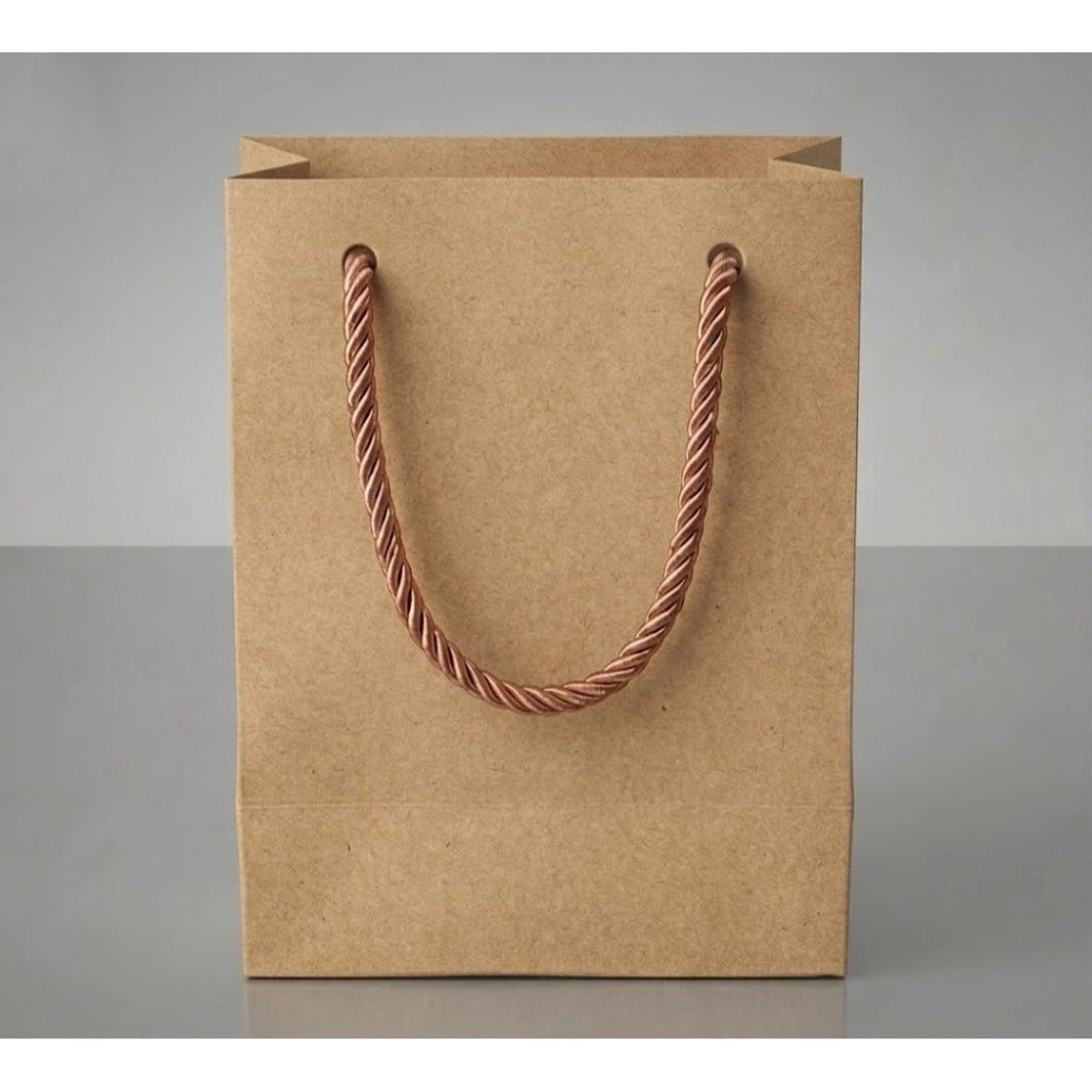Pack de 12 Bolsas LUJO para Regalo con Asas de Cuerda,Bolsa Premium de Papel Grueso 230GSM，Fondo Reforzado, Ideales para Regalos, Eventos y Uso Profesional