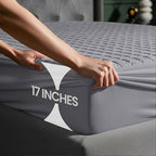 2 protectores de colchón impermeables, sábanas suaves y cómodas con bolsillos profundos para una excelente transpirabilidad. Para todas las estaciones. Adecuado para dormitorios, hoteles, ropa de cama de dormitorios, (fundas de almohada y rellenos de almo