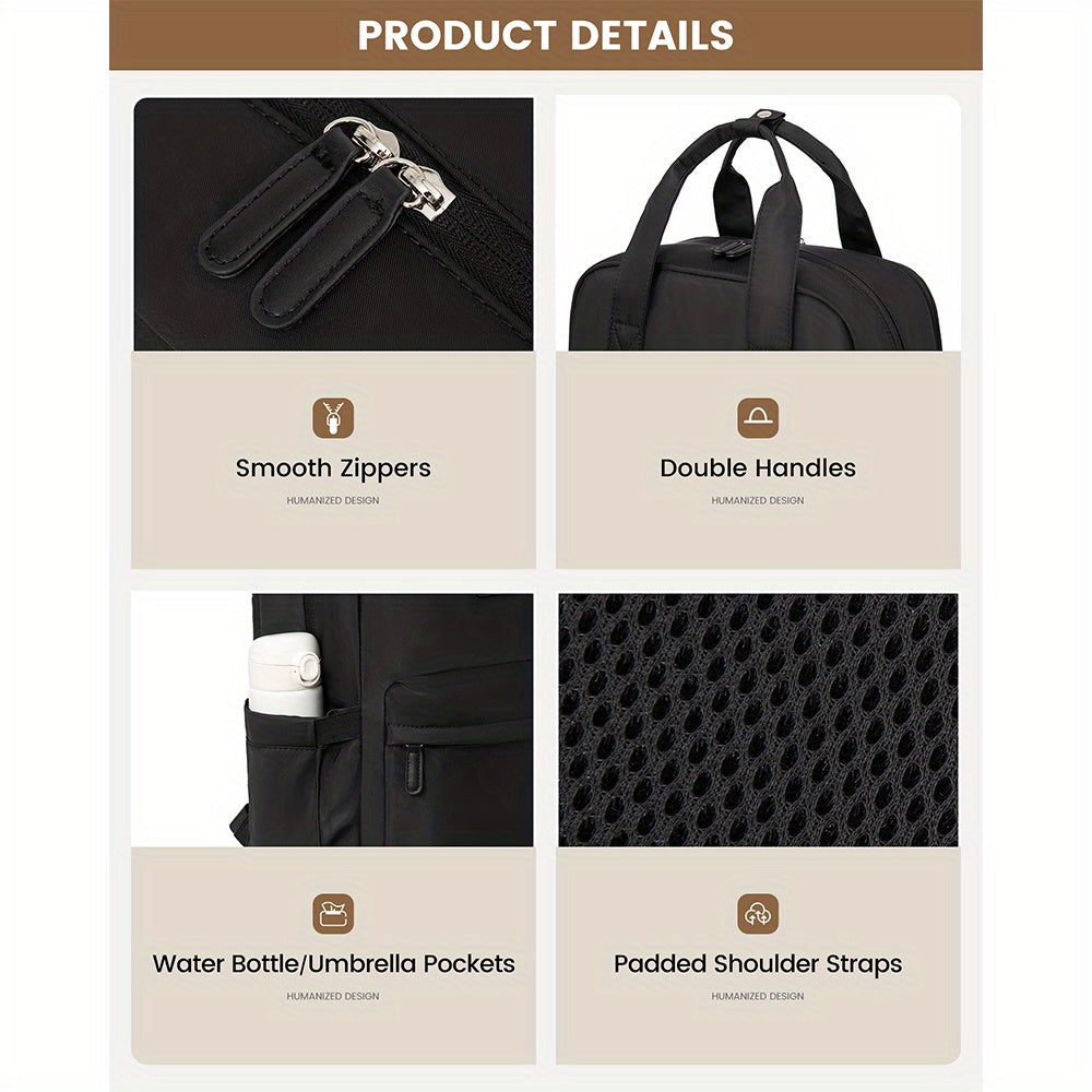 Mochilas | Mochila LOVEVOOK para Mujer, Bolso Escolar Grande para Laptop de 15.6 y 43.94 cm, Mochila de Viaje, Equipaje de Mano para Avión 40 X