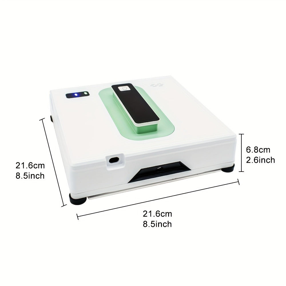 Puruikai 21 Robot Limpiacristales Inteligente Totalmente Automático, Limpiador de Ventanas Automático, Robot Limpiador de Vidrios, Limpiador de Ventanas Cuadradas de Doble Rociado, Regalo de Halloween y Navidad