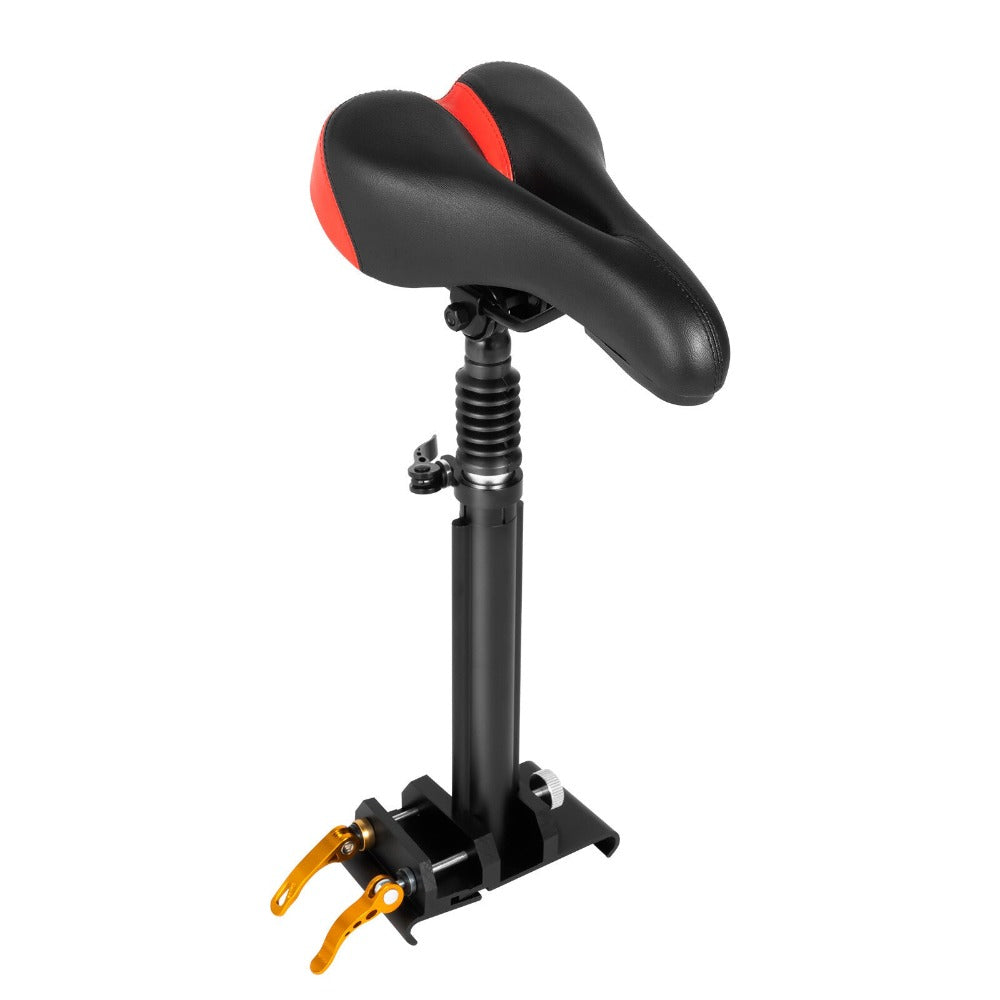 Asiento Ajustable en Altura para Patinete Eléctrico con Soporte Desmontable y Cojín - Reemplazo Adecuado para Adultos/Niños, Patinete, Vehículo de Pedales - Accesorio de Mejora de Estilo Bicicleta Portátil