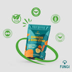 Céspedes - Hongos adaptógenos (Cordyceps, Chaga, Pelo de León) - Sabor a café, Nota de cacao - Naturalmente dulce - Sabor estable e intenso