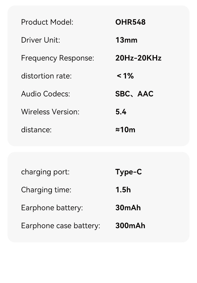 Auriculares Bluetooth | [Acer Oficial Original] 2026 Nuevos Auriculares Inalámbricos Estéreo TWS con Cancelación Activa de Ruido ANC, Reducción