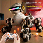 Perro Robot Todoterreno de Gran Tamaño de 2ª Generación Mejorado con Control Remoto por Gestos, Juguete Robot Inteligente, Caminante Mecánico Acrobático para Niños, Dron RC de Mascota a Gran Escala (Regalo Ideal para Fiestas)