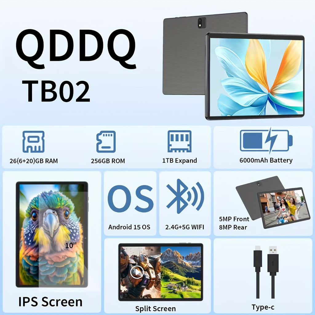 Tablet Android de 10.1 pulgadas para estudio trabajo y entretenimiento | Inalámbrico