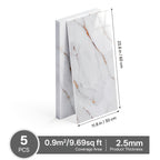 Panel de pared autoadhesivo 100 piezas | Cocina baño salón y renovación DIY