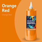 Set de Pintura Acrílica de 12 Colores | Botella con Boquilla de 500ml/16.91oz, Pintura Acrílica para Madera, Ropa, Cerámica, Tela | Pintura Profesional Hecha a Mano, Suministros para Pintura de Madera y Lienzo para Artistas, Adecuado para Aficionados a la