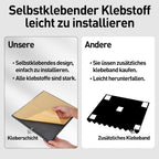 24X tapetes absorbentes de espuma acústica autoadhesiva anidada para insonorización de 30*30 cm