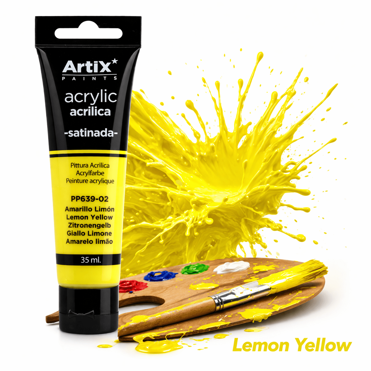 1x Pintura Acrílica 35ml, Colores Surtidos