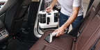 Máquina de limpieza de manchas portátil multiusos para alfombras y tapicería, potente máquina de limpieza de manchas con succión de 22500Pa, máquina de limpieza de telas con diseño de tanque de agua dual, removedor de manchas no químico para alfombras, ma