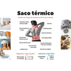 Bolsitas de semillas para microondas, 30 x 13 cm, multiusos, terapia de frío y calor para aliviar dolores musculares, menstruales y de cuello. Aptas para microondas y congelador. Hecho a mano. Terapia de frío y calor. Alivia calambres, cólicos y migrañas.