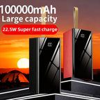Power bank para carga durante viajes y uso diario | 100000Mah