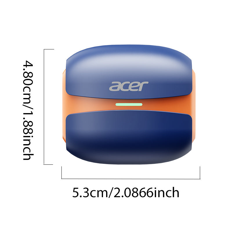 Auriculares Bluetooth | Acer 2026 Nuevos Auriculares Inalámbricos, Cancelación Activa de Ruido, Control Táctil, Micrófono Capacitivo, Calidad de